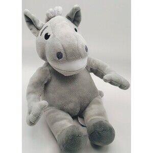 Salesforce Max Mule Mulesoft Donkey Gray Grey Plush Embroidered Eye No Shirt